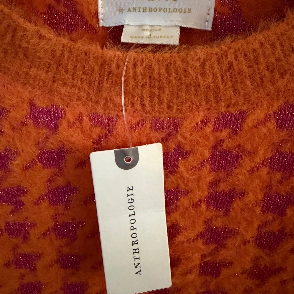 Me+Em Orange and Pink Women's Sweater - Picture 2 of 3